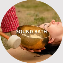 SOUND BATH.