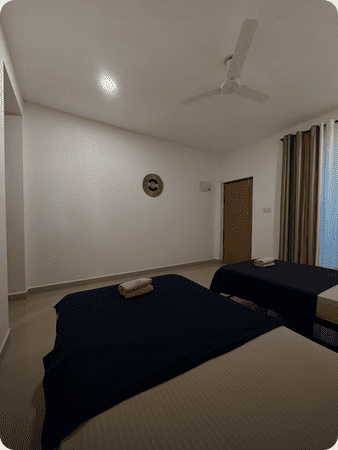 10 day retreat at goa. A serene beachside retreat, offering peace, comfort, and stunning ocean views..